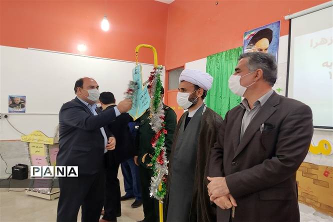 آیین زنگ انقلاب در مدارس شهرستان امیدیه
