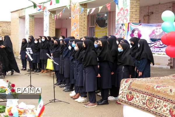 نواختن زنگ انقلاب در شهرستان حمیدیه