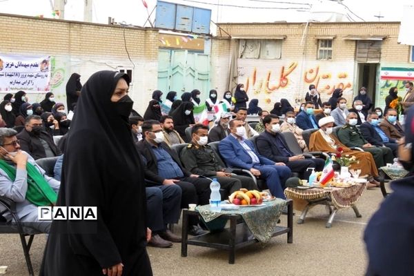 نواختن زنگ انقلاب در شهرستان حمیدیه