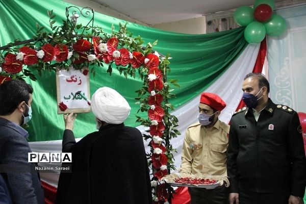 مراسم نواخته شدن زنگ چهل و سومین فجر انقلاب اسلامی در اسلامشهر