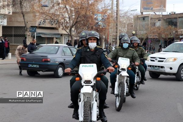 گرامیداشت 12 بهمن و مراسم گلبانگ انقلاب در میدان مرکزی تربت جام