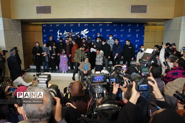 نشست خبری فیلم «شادروان» در چهلمین جشنواره فیلم فجر