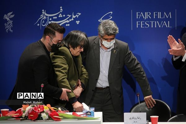 نشست خبری فیلم «شادروان» در چهلمین جشنواره فیلم فجر