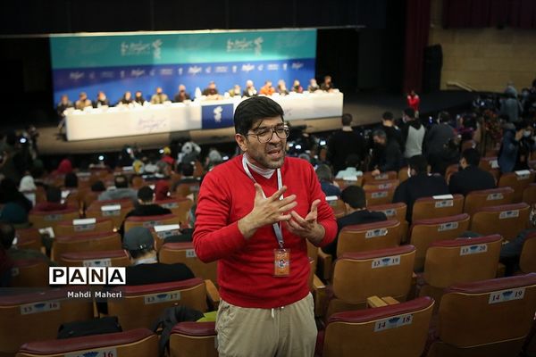 نشست خبری فیلم «شادروان» در چهلمین جشنواره فیلم فجر