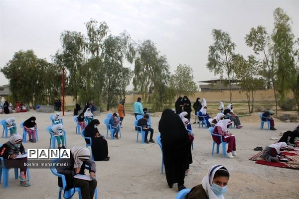 برگزاری چهلمین دوره مسابقات قرآن و معارف اسلامی مقطع ابتدایی همراه با نواختن زنگ انقلاب در شهر گله‌دار