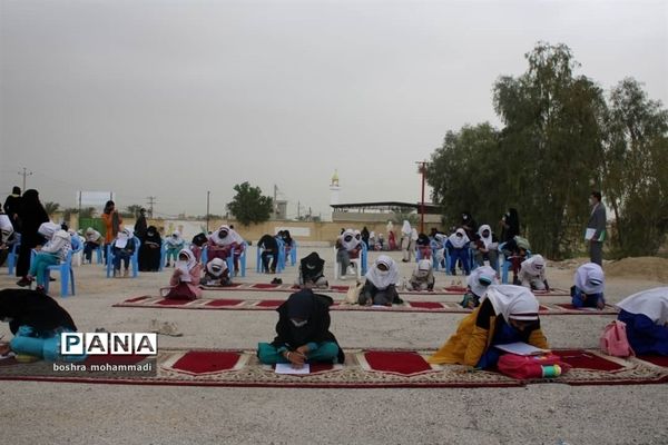 برگزاری چهلمین دوره مسابقات قرآن و معارف اسلامی مقطع ابتدایی همراه با نواختن زنگ انقلاب در شهر گله‌دار