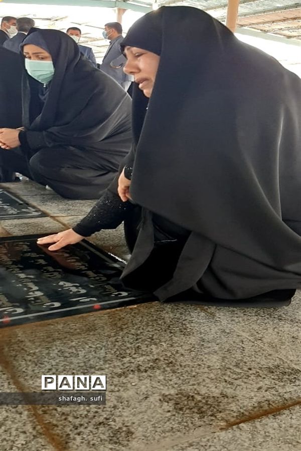برگزاری آیین میهمانی لاله ها در گلزار مطهر شهدای امیدیه