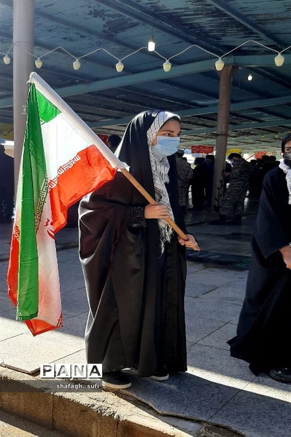 برگزاری آیین میهمانی لاله ها در گلزار مطهر شهدای امیدیه