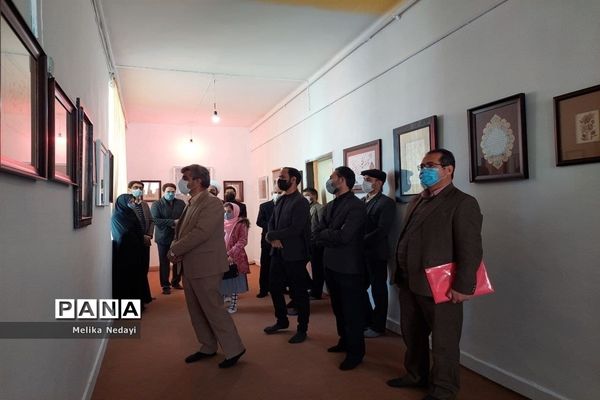 افتتاحیه نمایشگاه گروهی آثارخوشنویسی و تذهیب