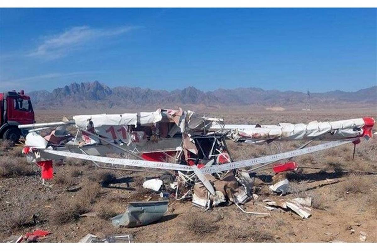 سقوط مرگبار هواپیما در کاشمر
