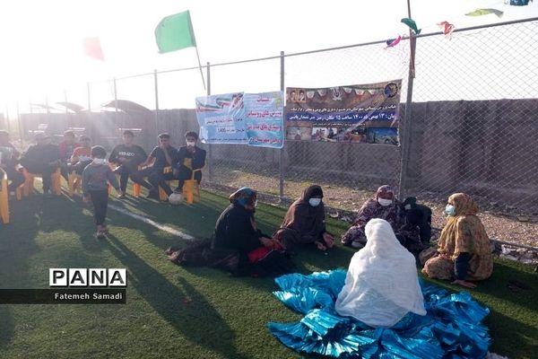 جشنواره بازی‌های بومی ومحلی در روستای لمبدان شهرستان دیر