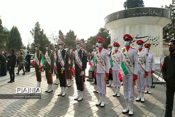 مراسم یادبود شهید مدافع حرم  محمد هادی ذورالفقاری