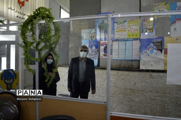 بازدید سرزده معاون تربیت بدنی و سلامت آموزش و پرورش استان بوشهر از سازمان دانش آموزی  استان