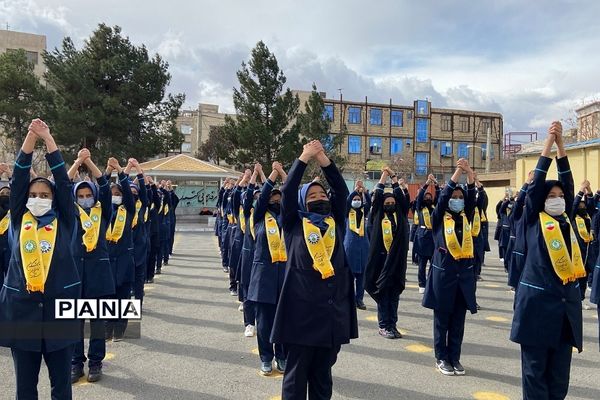 برگزاری مانور یاوران انقلاب در فشافویه