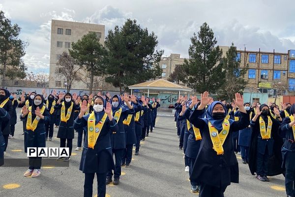 برگزاری مانور یاوران انقلاب در فشافویه