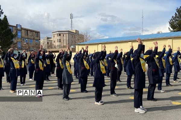 برگزاری مانور یاوران انقلاب در فشافویه