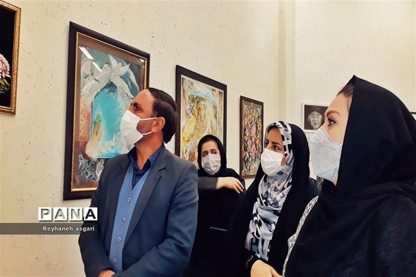 افتتاح نمایشگاه هنری «طلیعه فجر» در شهرستان قرچک