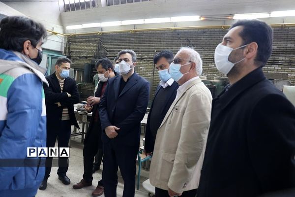 بازدید مدیرکل شهرستان‌های استان تهران از هنرستان بزرگ فنی شهید گلشنی کهریزک