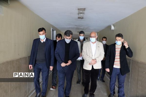 بازدید مدیرکل شهرستان‌های استان تهران از هنرستان بزرگ فنی شهید گلشنی کهریزک