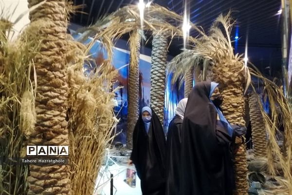 بازدید دانش‌آموزان بسیجی شهرستان ملارد از باغ موزه دفاع مقدس تهران