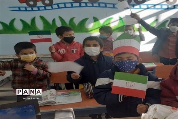 جشن‌های دهه مبارک فجر در مدارس شهرستان داراب