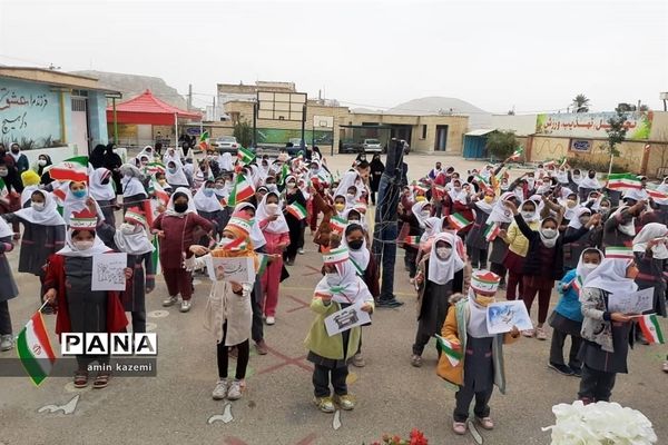 جشن‌های دهه مبارک فجر در مدارس شهرستان داراب