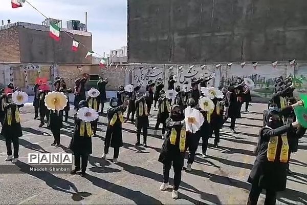 برگزاری مانور یاوران انقلاب در شهرستان پردیس