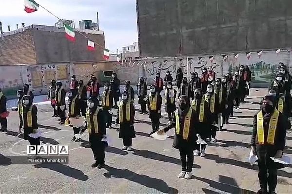 برگزاری مانور یاوران انقلاب در شهرستان پردیس