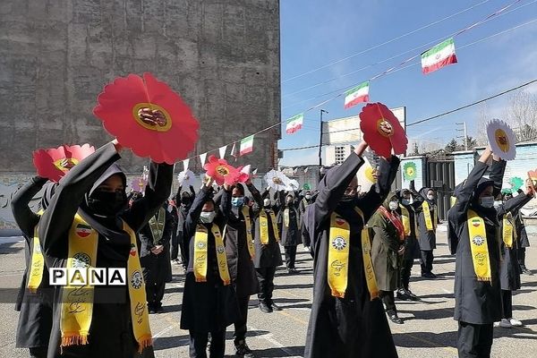 برگزاری مانور یاوران انقلاب در شهرستان پردیس