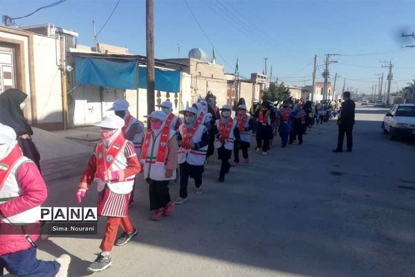 برگزاری مانور یاوران انقلاب در باغملک