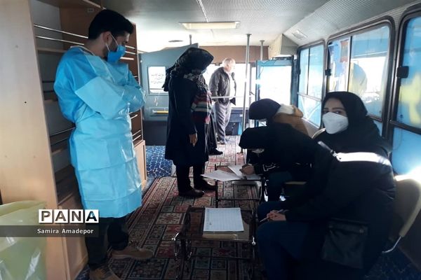 آغاز دوز سوم  واکسیناسیون فرهنگیان به صورت سیار در ملارد