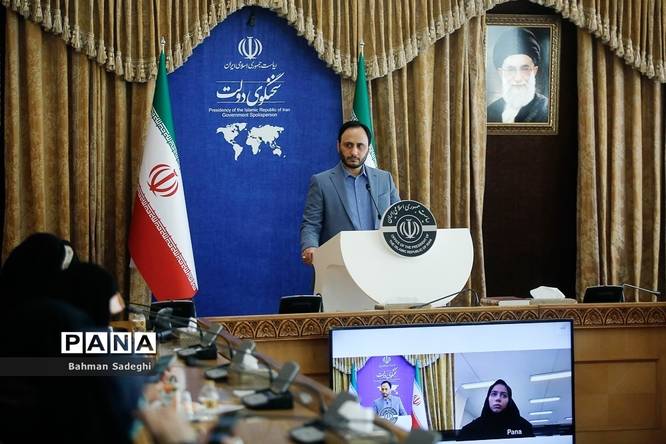نشست خبری سخنگوی دولت