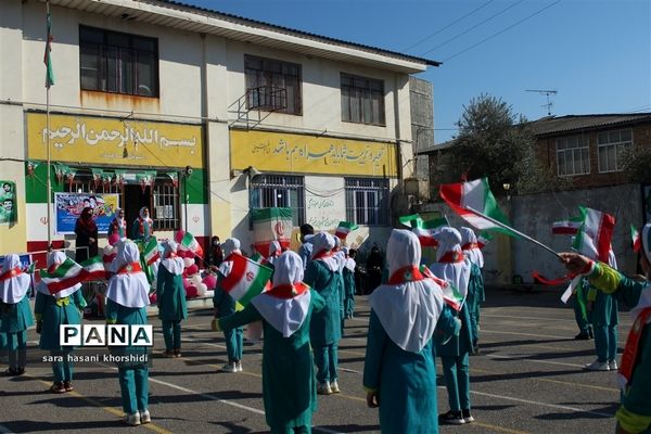 مانور تشکیلاتی یاوران انقلاب در گلوگاه