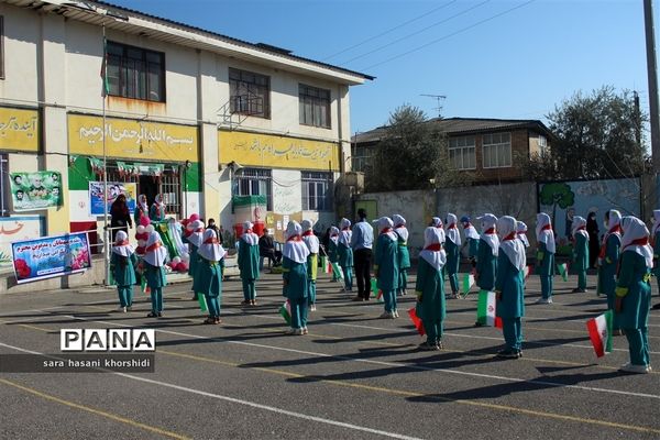 مانور تشکیلاتی یاوران انقلاب در گلوگاه