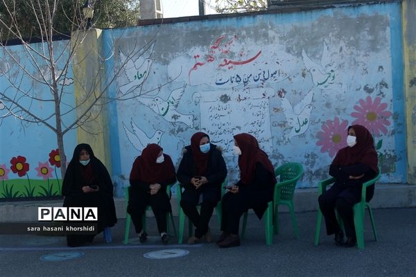 مانور تشکیلاتی یاوران انقلاب در گلوگاه