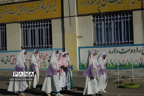 مانور تشکیلاتی یاوران انقلاب در گلوگاه