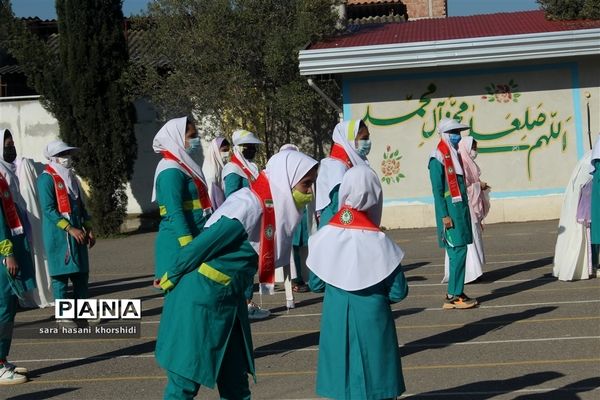 مانور تشکیلاتی یاوران انقلاب در گلوگاه