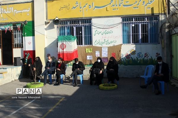 مانور تشکیلاتی یاوران انقلاب در گلوگاه