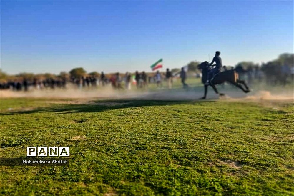 جشنواره بازی‌های بومی محلی در روستای گدارچیتی از توابع شهرستان امیدیه