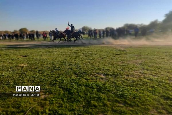 جشنواره بازی‌های بومی محلی در روستای گدارچیتی از توابع شهرستان امیدیه