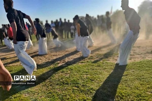 جشنواره بازی‌های بومی محلی در روستای گدارچیتی از توابع شهرستان امیدیه