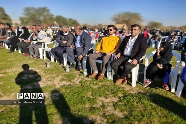 جشنواره بازی‌های بومی محلی در روستای گدارچیتی از توابع شهرستان امیدیه