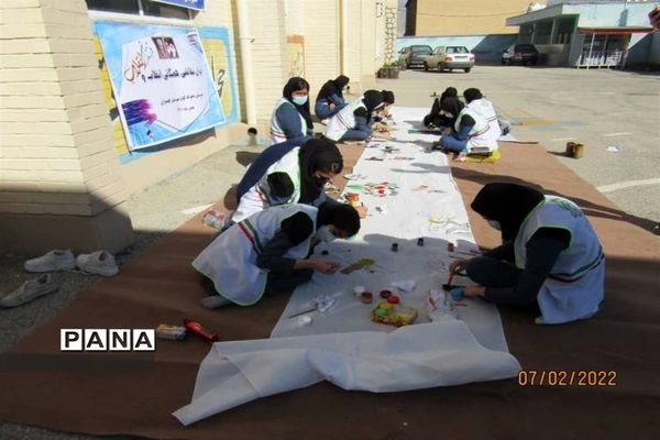 برگزاری همایش یاوران انقلاب، دبیرستان کوثر شهرستان گچساران