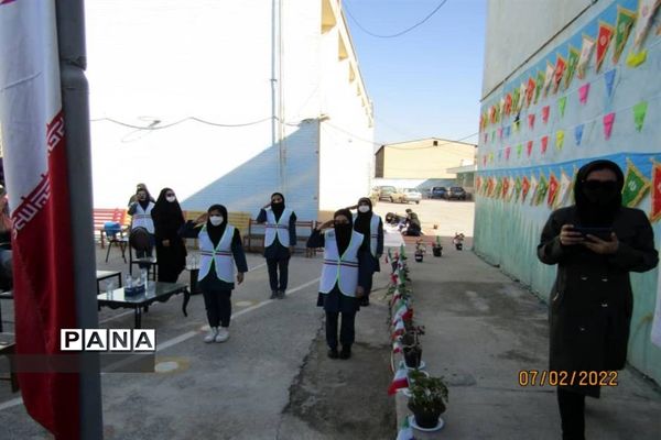 برگزاری همایش یاوران انقلاب، دبیرستان کوثر شهرستان گچساران