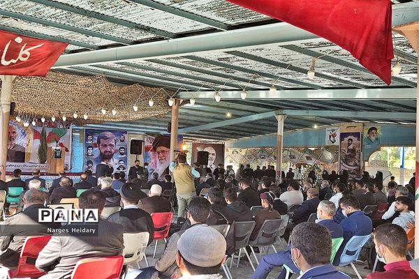 مراسم گرامیداشت اولین سالگرد عروج سردار خسرو کاووسی در امیدیه