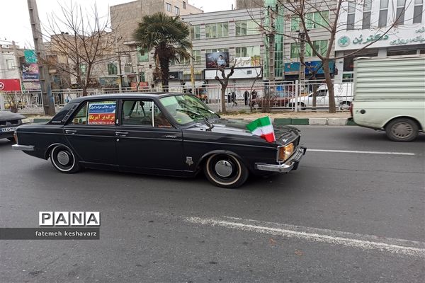 راهپیمایی۲۲بهمن در شهر قدس