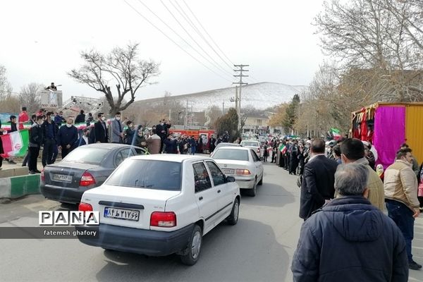 راهپیمایی باشکوه  22 بهمن در شهرستان دماوند