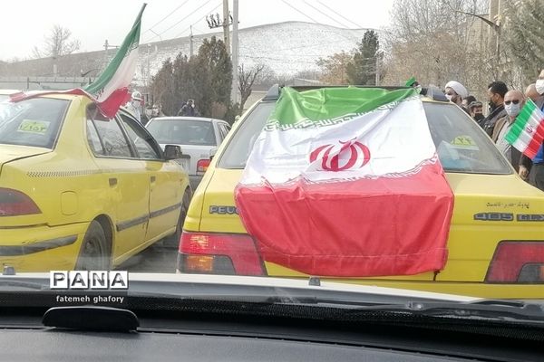 راهپیمایی باشکوه  22 بهمن در شهرستان دماوند