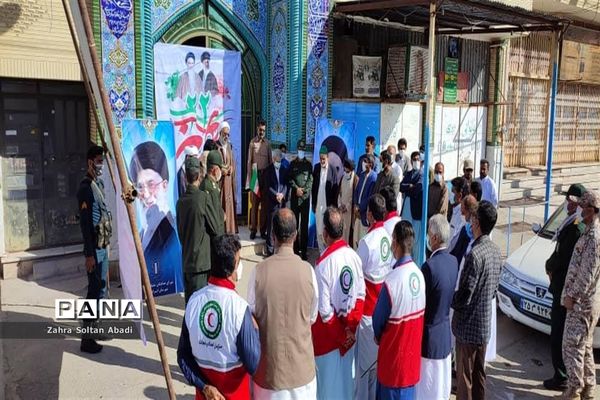 جشن سالگرد پیروزی انقلاب اسلامی در ایرانشهر