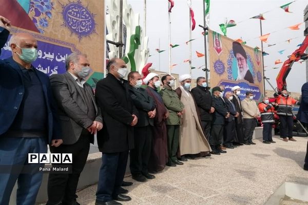 جشن ملی  پیروزی انقلاب  ۱۴۰۰ در شهرستان ملارد